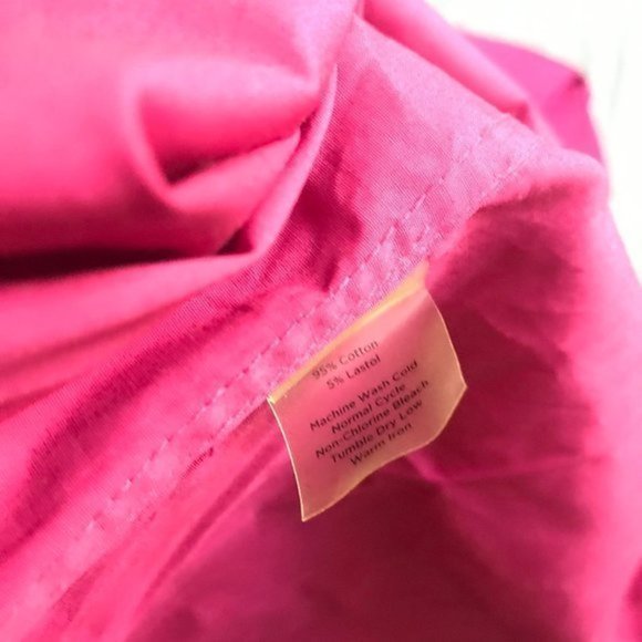Talbots Pink Ruffle Tuxedo Style Button Up… - Picture 6 of 8
